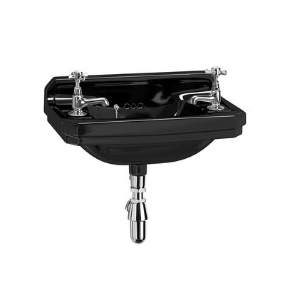 Edwardian Black Cloakroom basin