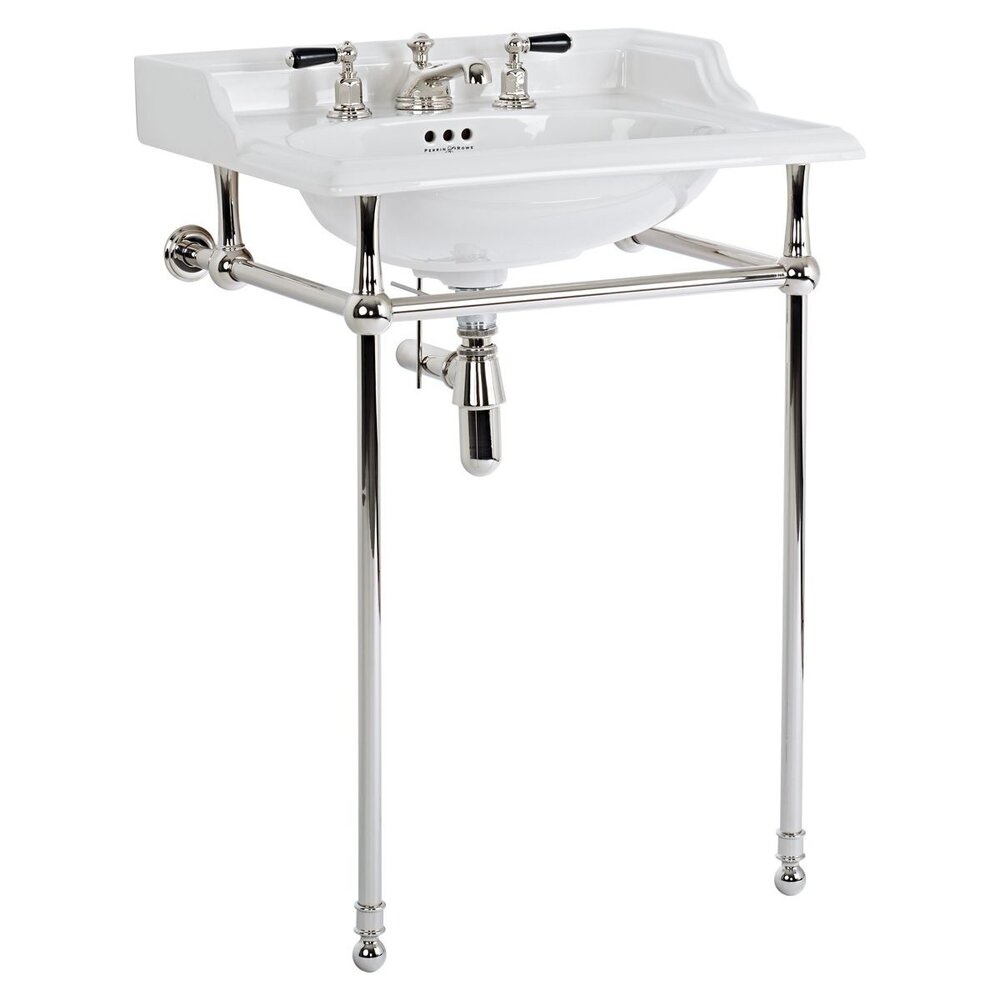 Perrin & Rowe Victorian 63.5cm basin with stand