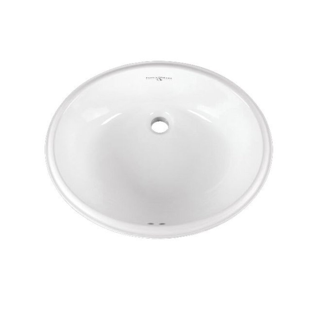 Perrin & Rowe Oval undermount basin