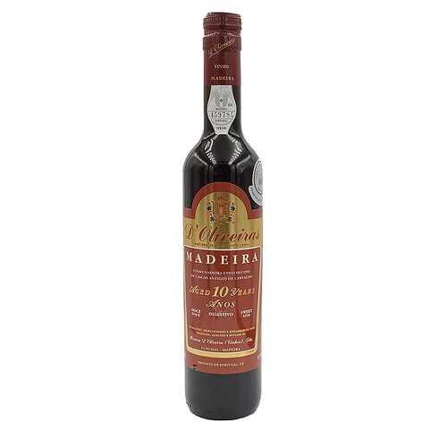 D'Oliveiras Madeira 10 Years Sweet - 0,5L D'Oliveiras Madeira 10 Years Sweet - 0,5L