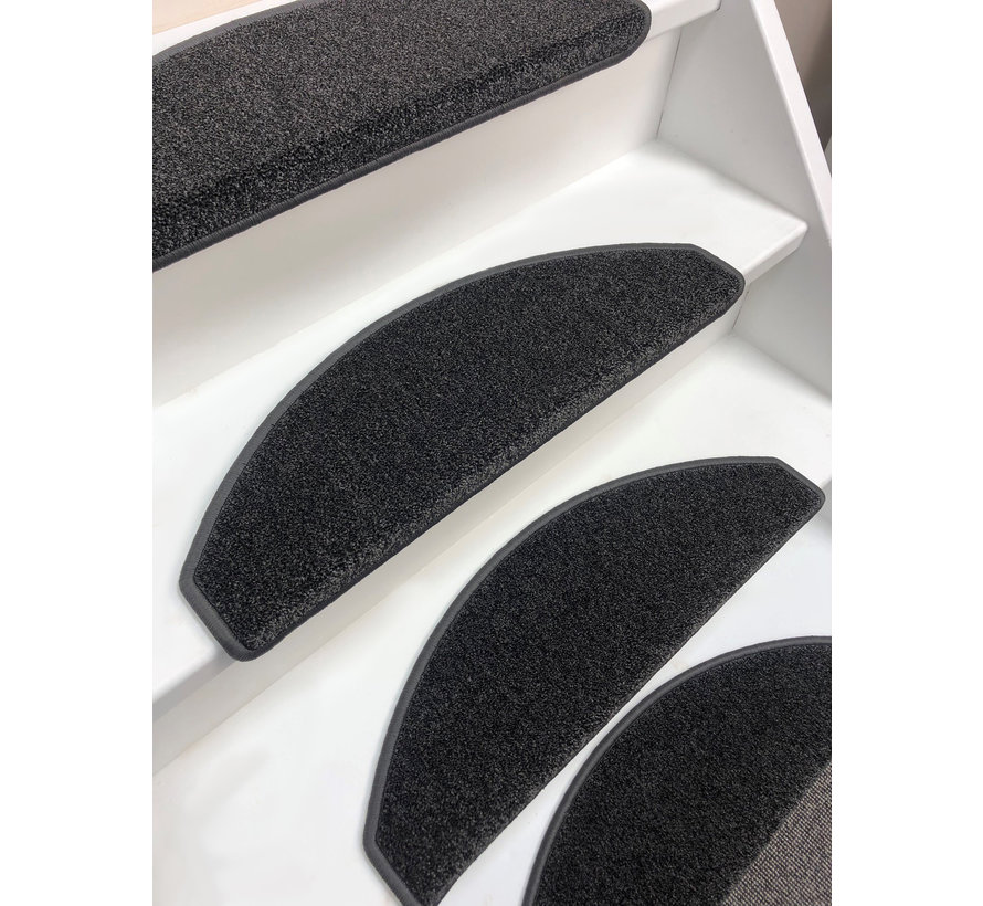 Trapmat Stardust Antraciet (halve maantjes)