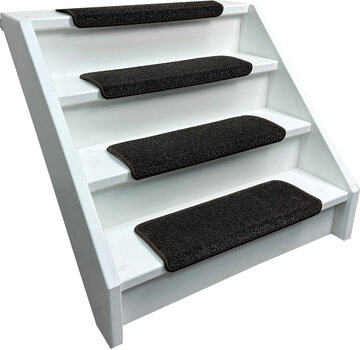 Elite Trapmatten Trapmatten set 14 stuks Stardust Donker Bruin Recht