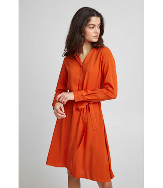 ICHI IHMAIN Dress - Pureed Pumpkin