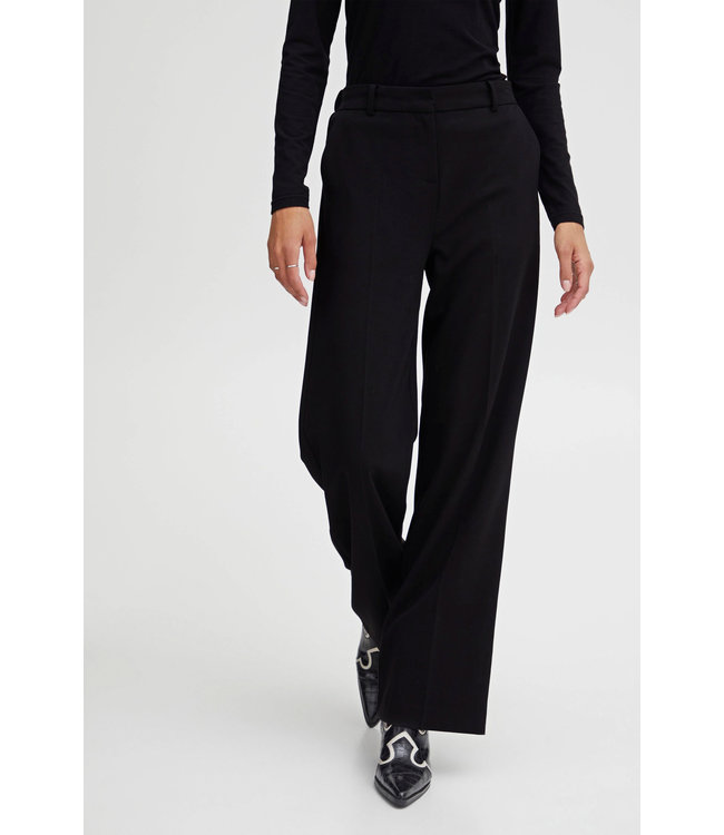 b.young BYDANTA Wide Leg Pants 2 - Black