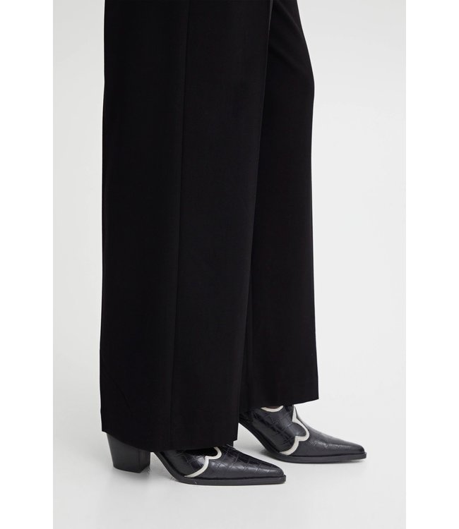 b.young BYDANTA Wide Leg Pants 2 - Black