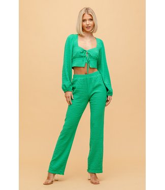 Rut&Circle Celine Pants - Bright Green
