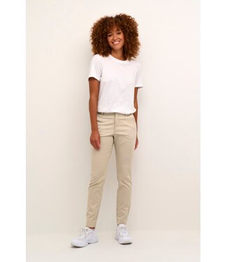 KAFFE KAlea 7/8 Chino Pant - Feather Gray