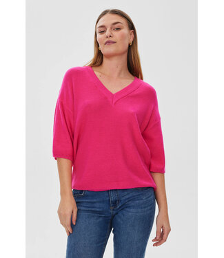 Freequent FQALPI Pullover - Raspberry Rose