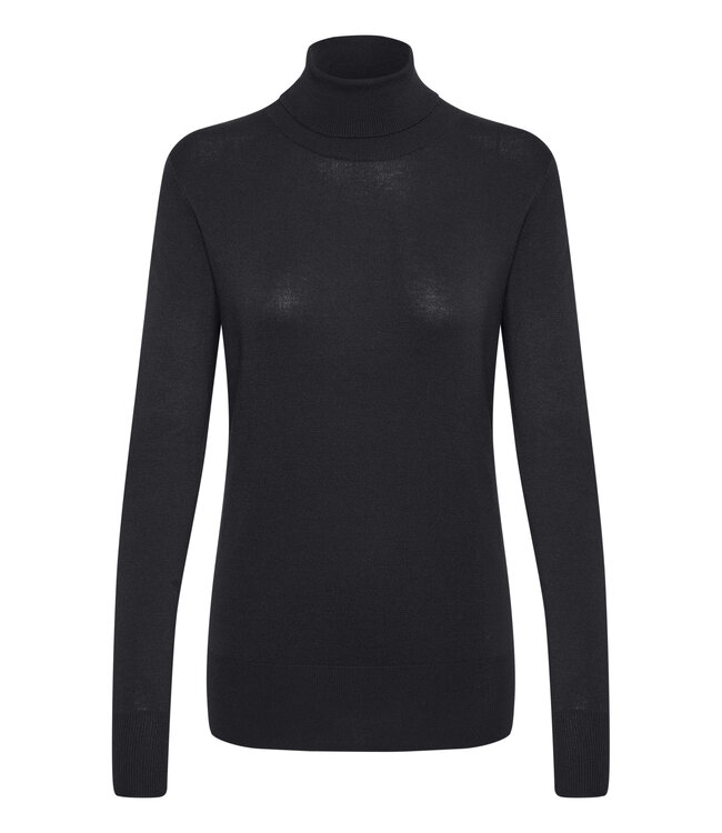 KAFFE Astrid Roll Neck - Black