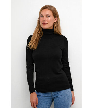 KAFFE Astrid Roll Neck - Black