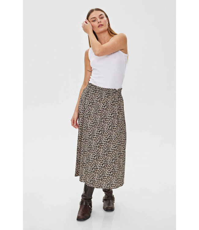 FQMALAY Skirt - Pumice Stone w. Black