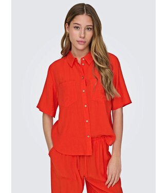 JDY JDYHAZEL S/S Shirt - Poinciana