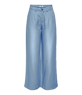 JDY JDYJASPER HW Wide Pant - Light Blue Denim