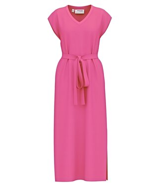 Selected Femme SLFESSENTIAL SL V-Neck Ankle Dress - Phlox Pink