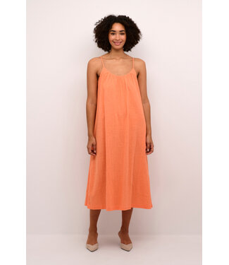 KAFFE KApauline Strap Dress - Melon