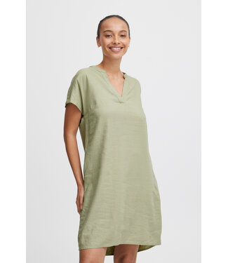 b.young BYFALAKKA V-Neck Dress - Tea