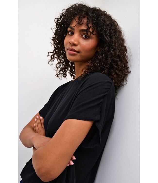 KAFFE KAamber Stanley Blouse - Black
