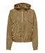 JDY JDYNEWREACH Tiger Eye dames kort regenjasje met capuchon