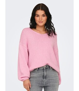 JDY JDYDINEA L/S Reversible Pullover - Rose Shadow