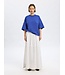 Selected Femme SLFCOLWOMAN 2/4 Oversized Tee - Dazzling Blue