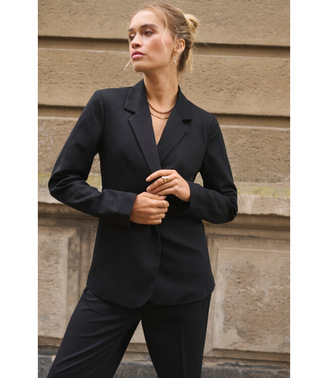 KAFFE KAsakura Blazer - Black