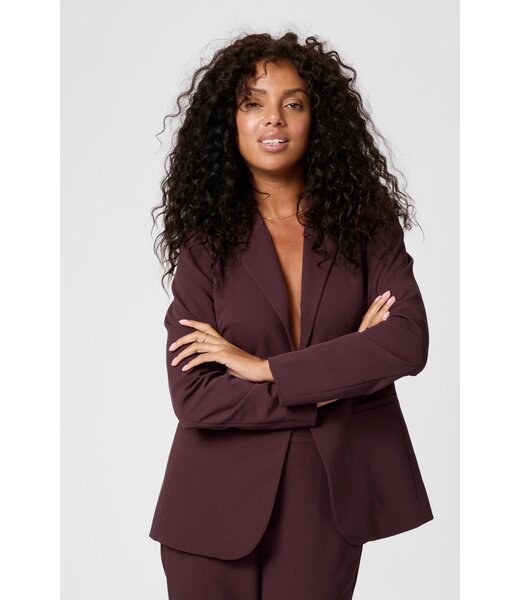 KAFFE KAsakura Blazer - Fudge