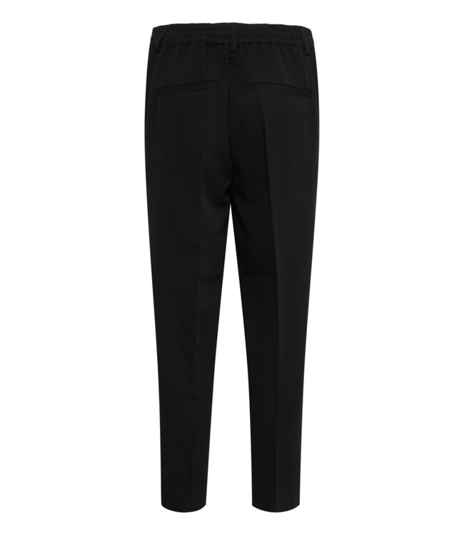 KAFFE KAsakura HW Cropped Pants - Black