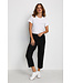 KAFFE KAsakura HW Cropped Pants - Black