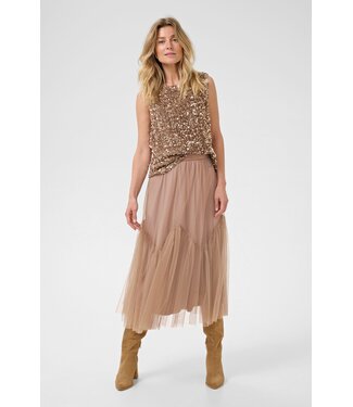 CREAM CRYani Skirt - Fossil