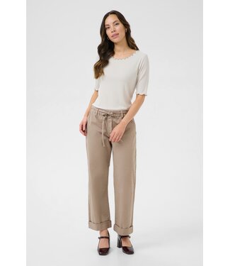 CREAM CRBerta Twill Jeans - Fossil