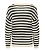 CREAM CRGiverne Stripe Pullover - Ancient Scroll and Black Stripe