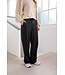 KAFFE KAjenny Straight Pants - Black Deep