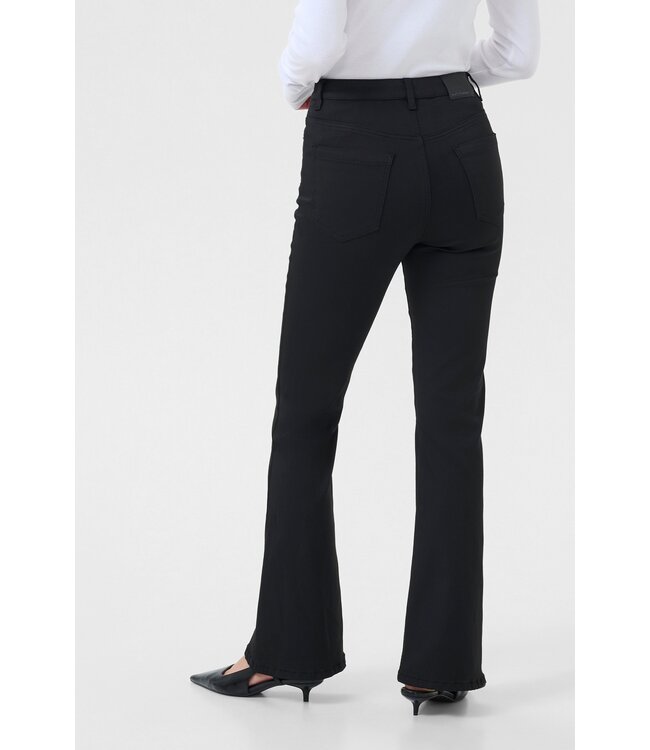 KAFFE KAforest HW Slim Fit Jeans - Black Deep