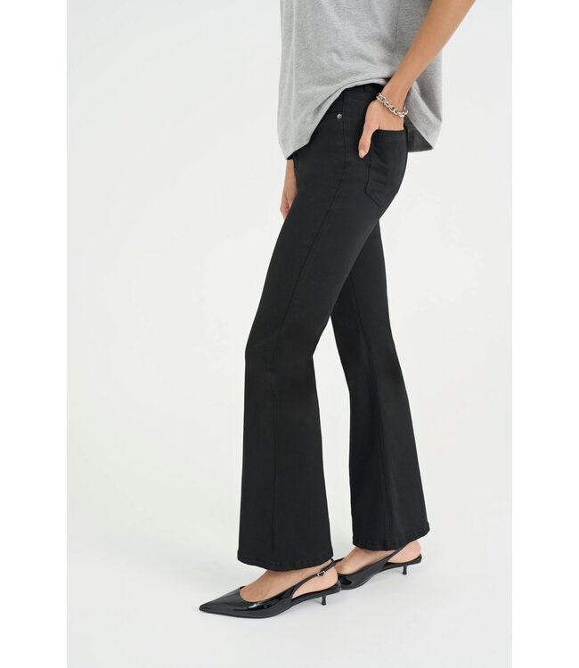 KAFFE KAforest HW Slim Fit Jeans - Black Deep