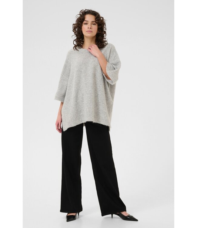 KAFFE KAniel Pullover - Light Grey Melange