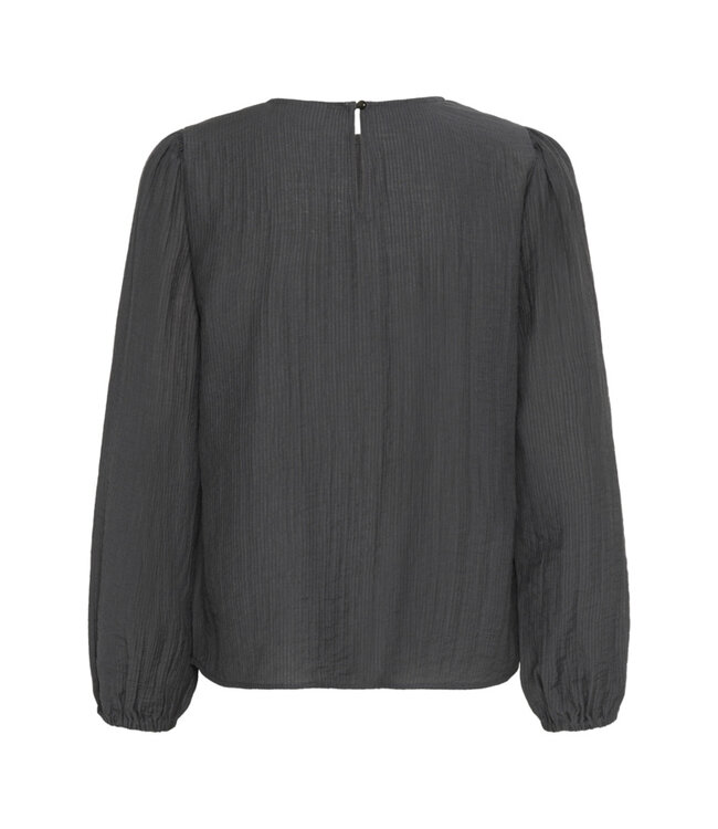 KAFFE KAvivy Blouse - Black Oyster