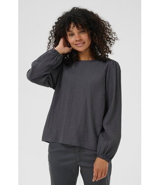 KAFFE KAvivy Blouse - Black Oyster