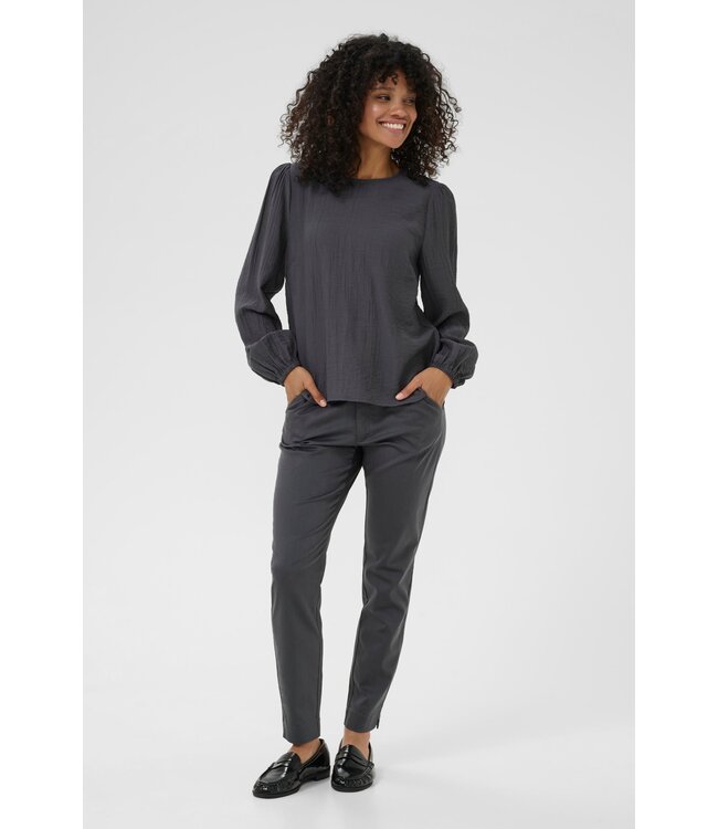 KAFFE KAvivy Blouse - Black Oyster