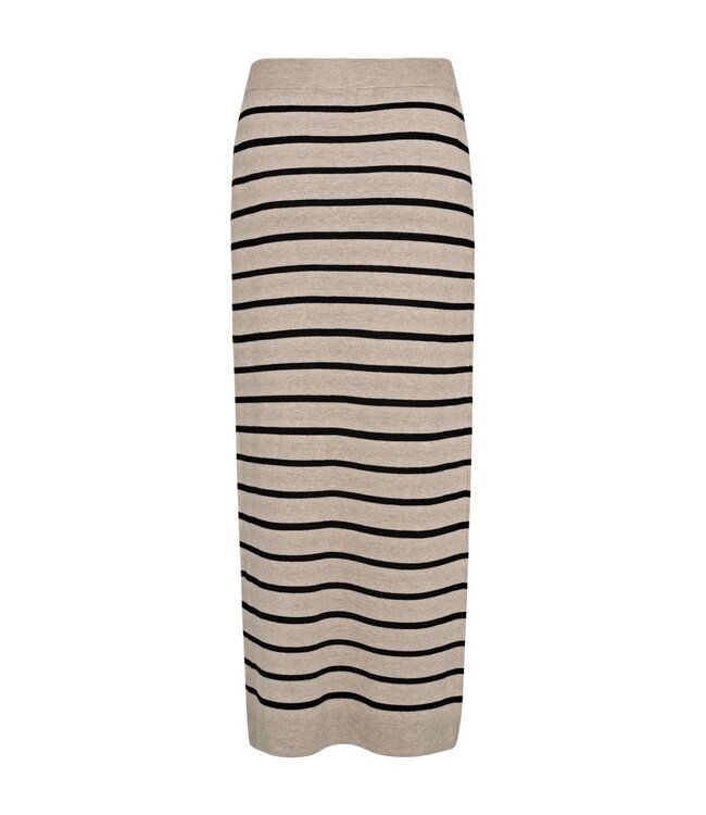 Freequent FQANI Skirt - Simply Taupe mel. w. Black