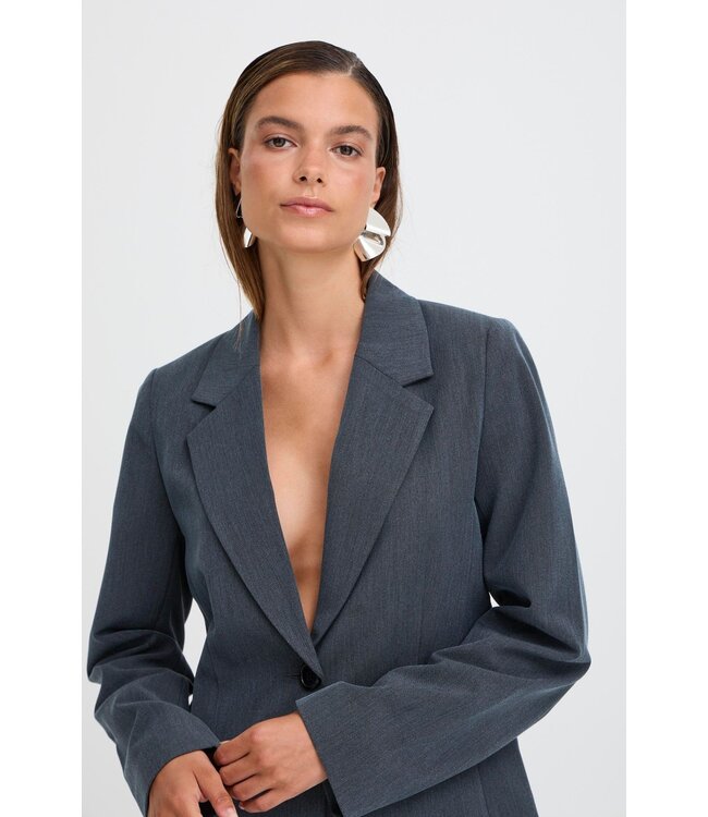 b.young BYDANTA CL Blazer2 - Navy Blazer Melange