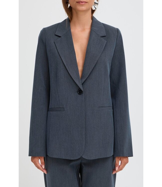 b.young BYDANTA CL Blazer2 - Navy Blazer Melange