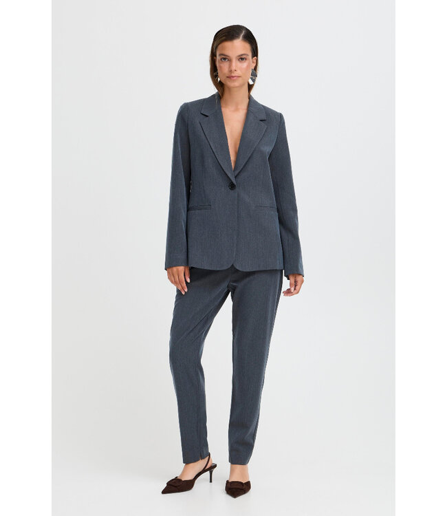 b.young BYDANTA CL Blazer2 - Navy Blazer Melange