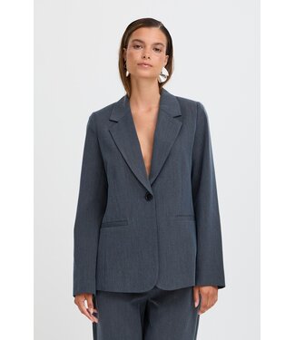 b.young BYDANTA CL Blazer2 - Navy Blazer Melange