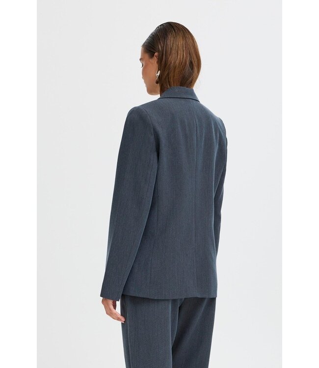 b.young BYDANTA CL Blazer2 - Navy Blazer Melange