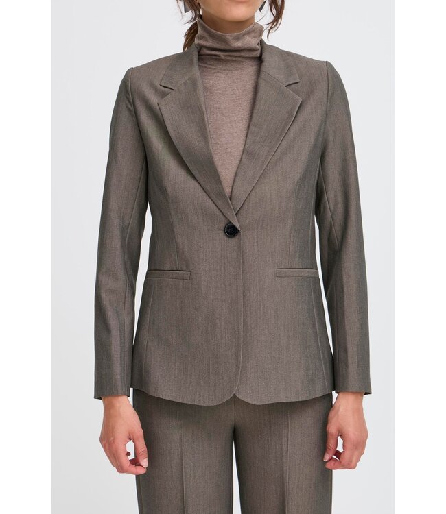 b.young BYDANTA CL Blazer2 - Walnut Melange