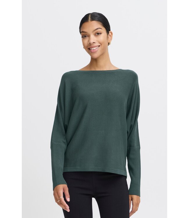 b.young BYMMORLA Bat Jumper - Green Gables