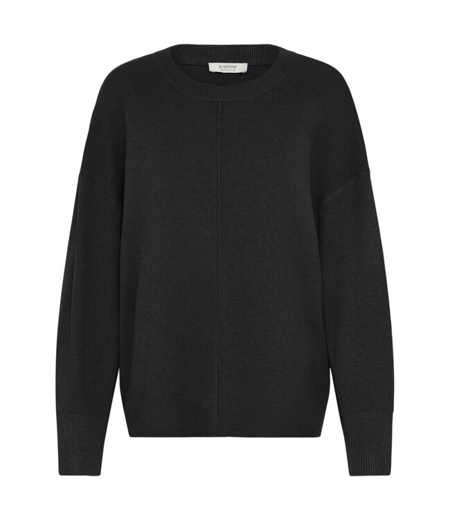 b.young BYMMORLA Loose Jumper - Black