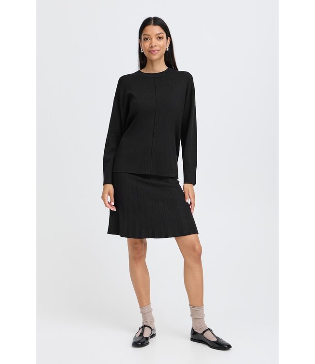 b.young BYMMORLA Loose Jumper - Black
