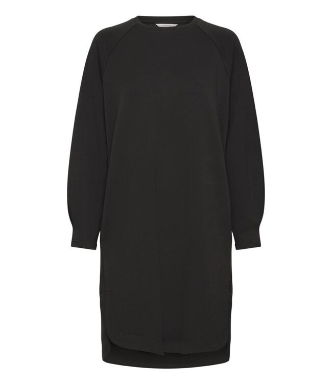 b.young BYPUSTI LS Pleat Dress - Meteorite Black