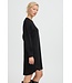 b.young BYPUSTI LS Pleat Dress - Meteorite Black